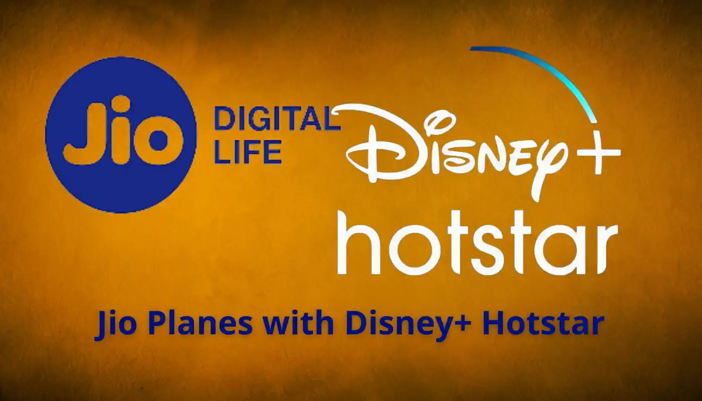 Jio Planes with Disney+ Hotstar