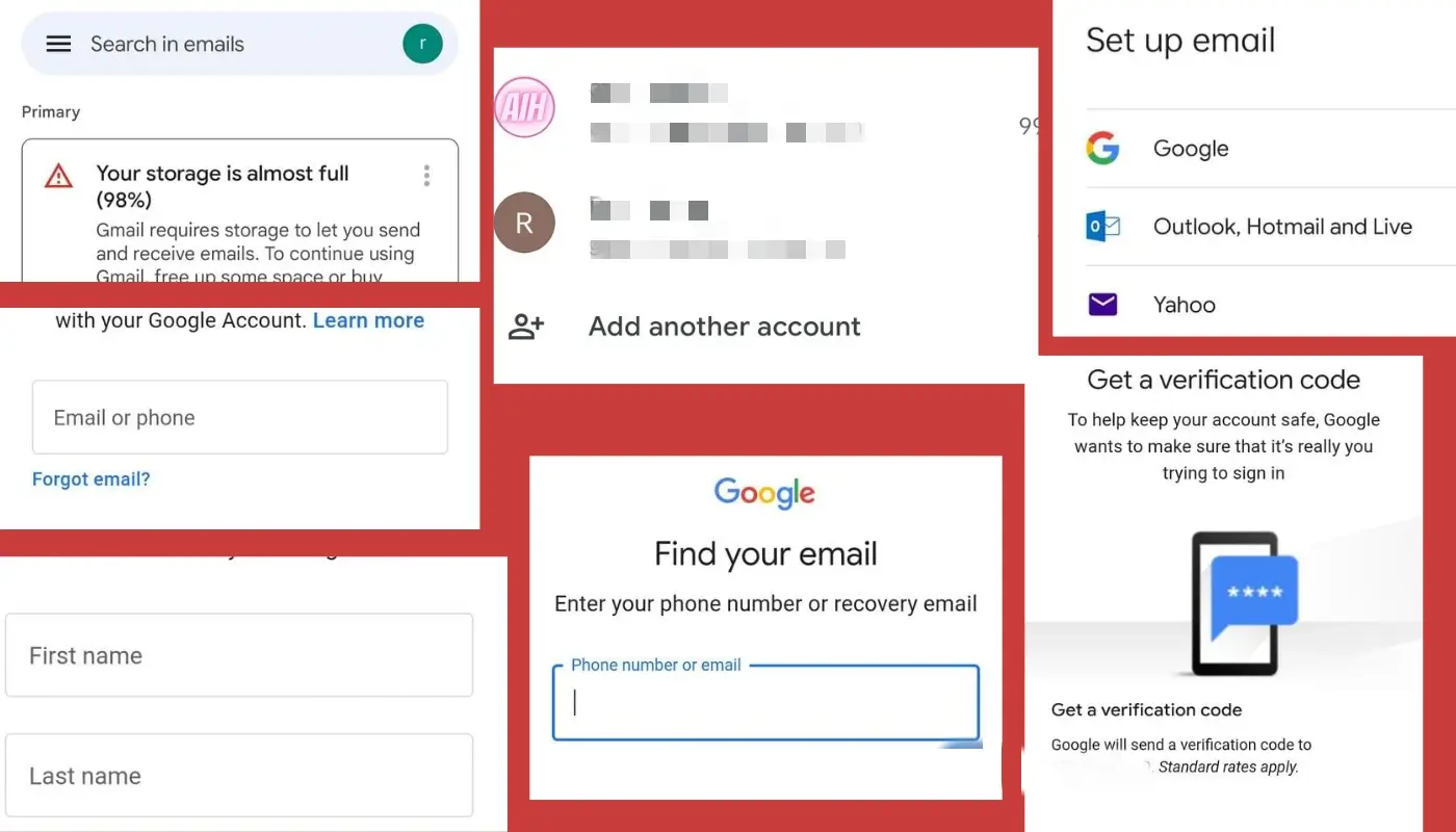 मोबाइल नंबर से gmail id कैसे पता करे