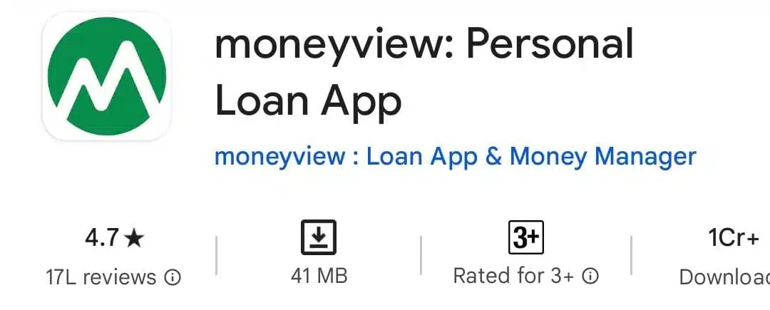 moneyview se 5 Minute Me Loan