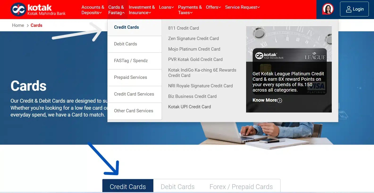 Kotak Mahindra bank credit card apply